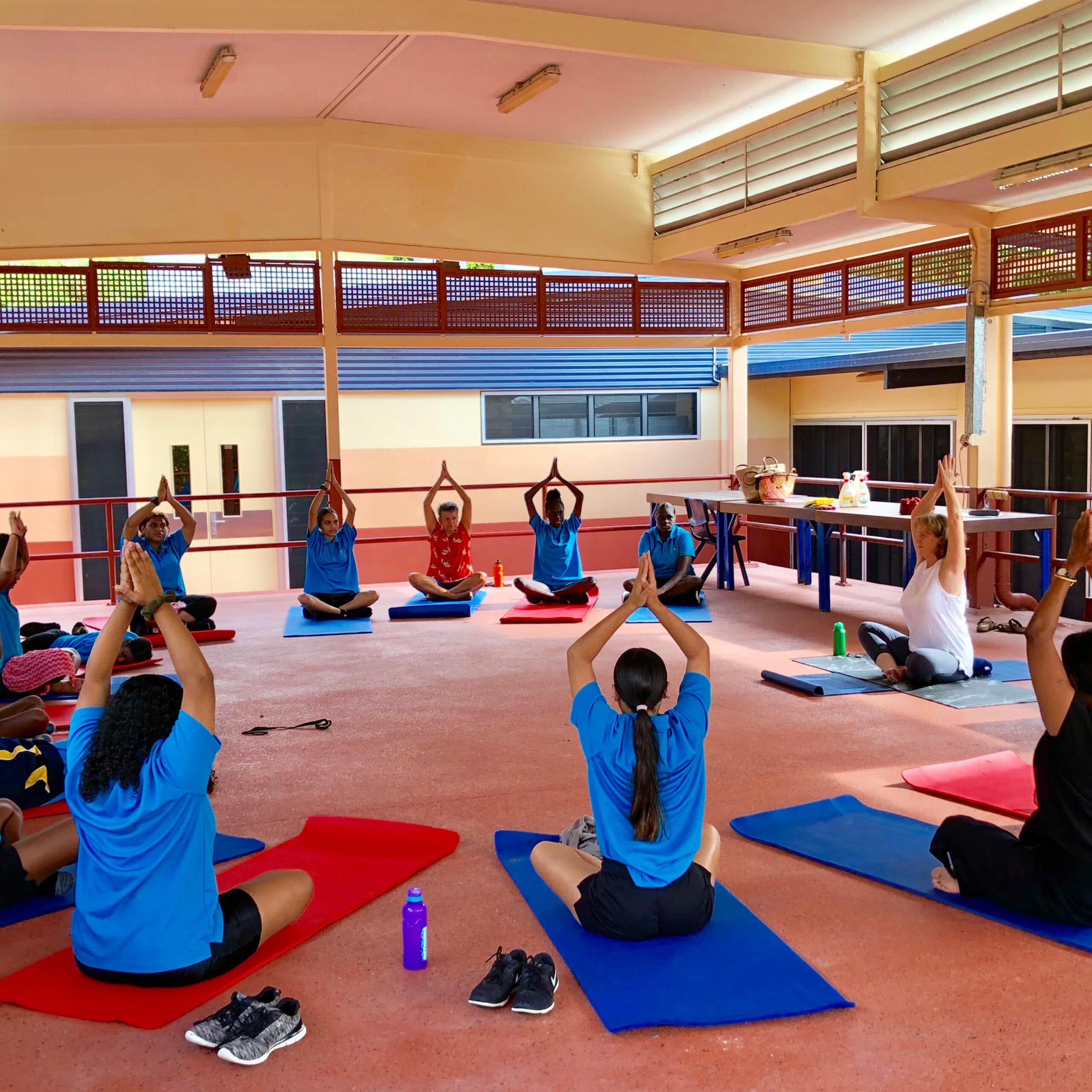 Cape-York-Girl-Academy-Students-Yoga