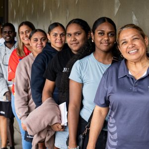 CYILA - Participants smiling together